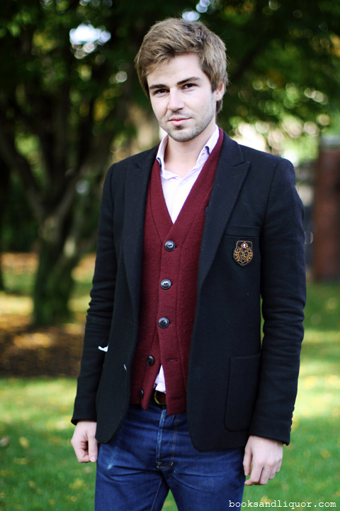 harvard blazer